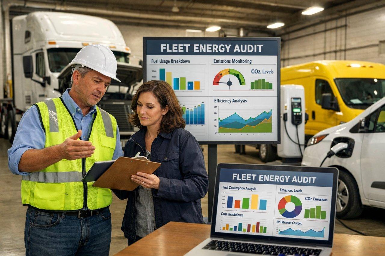Audit énergétique de flotte automobile : 4 indicateurs clés pour piloter la transition en entreprise