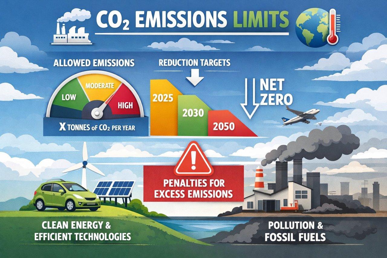 Limites d’émissions de CO2 et seuils malus 2026 : impact et calculs pour TPE/PME